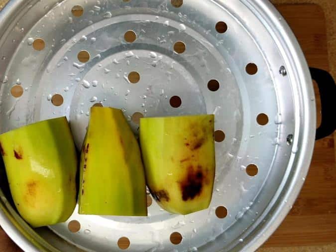 Raw banana recipe Raw banana peel stir fry Balekai palya Can you