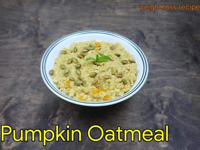 Pumpkin Oatmeal 
